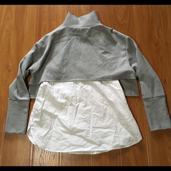 Zara traufaluc contrast full grey and white sz S - Picture 5 of 7